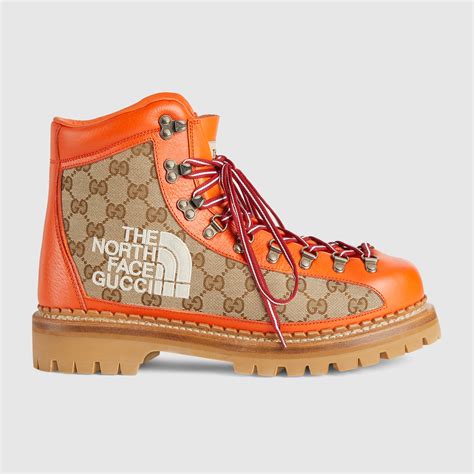 the north face gucci arancione|north face gucci boots price.